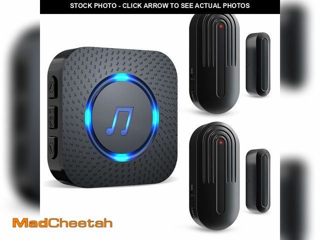 Lot 74-13574230 - SanJie Door Sensor Chime When Door Opens, Door Entry Chime for Business/Home/Office/Store,500 FT Ran...