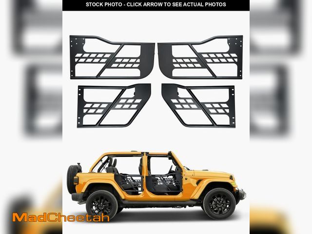 Lot 74-12289353 - VEVOR Jeep Tube Doors, 4-Door, Hunting Style Jeep Tubular Door with Heavy-Duty Hinges &amp; OE Latch...