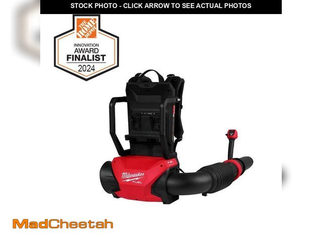 Lot 74-13792463 - Milwaukee M18 FUEL 155 MPH 650 CFM 18-Volt Lithium-Ion Brushless Cordless Dual Battery Backpack Blow...
