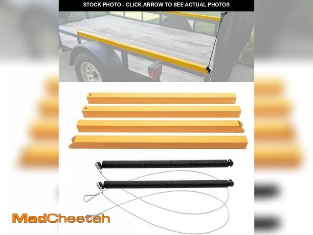 Lot 74-12167394 - Gate Lift Assist, 2-Sided Tailgate Lift Assist Kit, Compatible With Utility Trailer Ramp, 12 to 24 I...