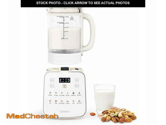 Lot 74-12831454 - 53oz Nut Milk Maker, 12?in?1 Heated Blender, Detachable Pitcher, 24H Delay, Keep Warm, Auto?Clean - ...