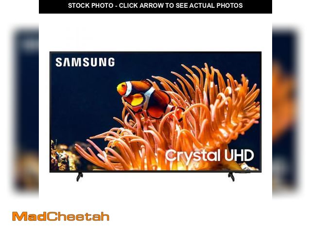 Lot 74-12156677 - Samsung 85-Inch Class 4K Crystal UHD DU8000 Series HDR Smart TV w/Object Tracking Sound Lite, Motion...