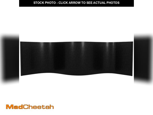 Lot 74-12584953 - RED LANTERN Bamboo Wave 24 in. Black Room Divider - UNUSED