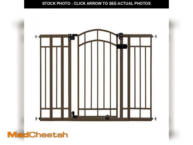 Lot 74-12396740 - Ingenuity Decorative Extra Tall Baby Gate &amp; Dog Gate, 28.5"-48" Wide, 36" Tall, Hardware or Pres...