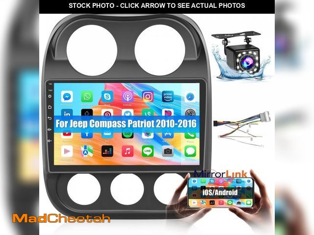 Lot 74-12177783 - Car Radio for Jeep Compass Patriot 2010 2011 2012 2013 2014 2015 2016, Android Upgrade Touch Screen ...