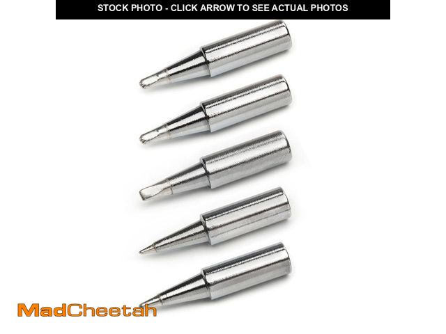 Lot 74-12831314 - Weller 70-Watt Soldering Tip Set (5-Piece) - UNUSED