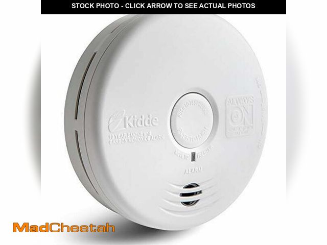 Lot 74-14269055 - Kidde Smoke Detector &amp; Carbon Monoxide Detector Combo with 10-Year Battery,Ã¢â¬Å½White - USED