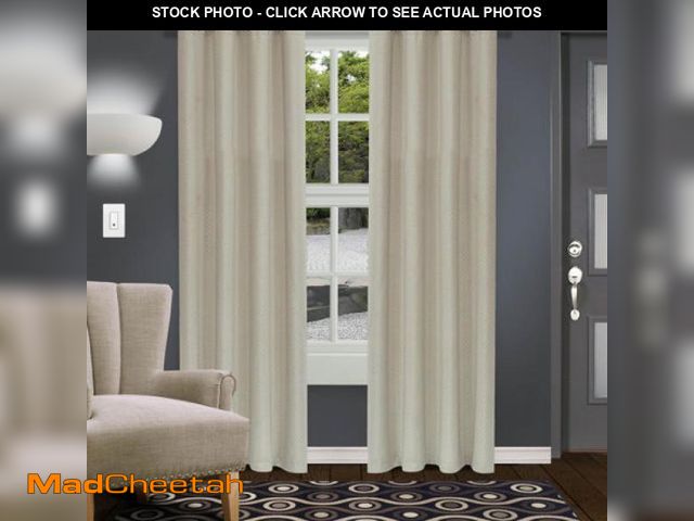 Lot 74-3652908 - (2 PANELS) Wade Logan Trusley Geometric Blackout Thermal Grommet Curtain Panels ORNL3020 Curtain Col...