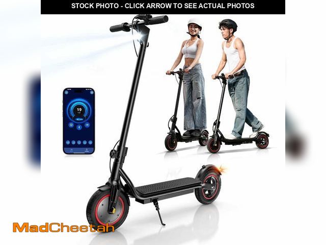 Lot 74-14435172 - (MISSING CHARGING CORD) LiteFive LF5 350W Electric Scooter for Adults, 19mph &amp; 21Miles Range, Fo...