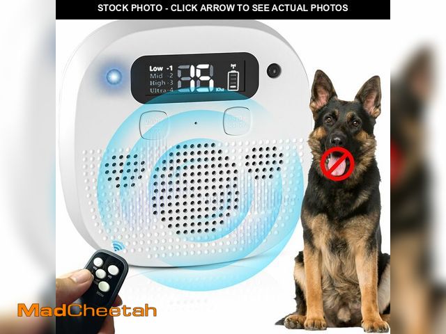 Lot 74-13962033 - JUNZUP Anti Barking Device for Dogs, Light White - UNUSED