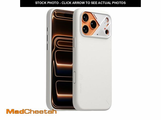 Lot 74-14206320 - Aulumu A17 Vegan Leather CoolHyper iPhone 17 Pro Max Case | Camera Control | with Cooling Fins | Lux...