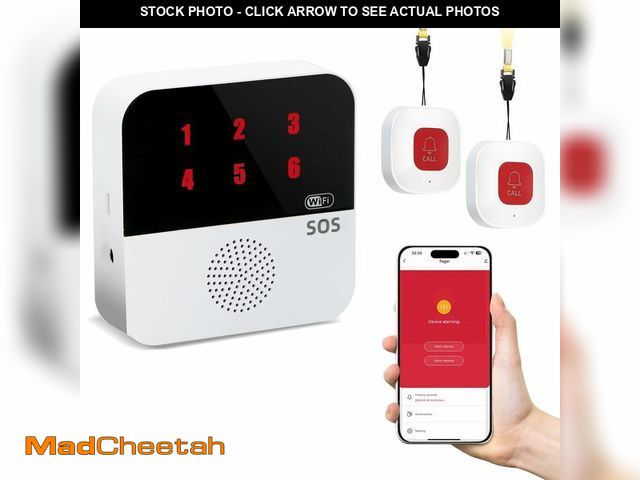 Lot 74-14336478 - Life Alert Systems for Seniors No Monthly Fee App-Controlled, Medical Alert Systems for Seniors with...