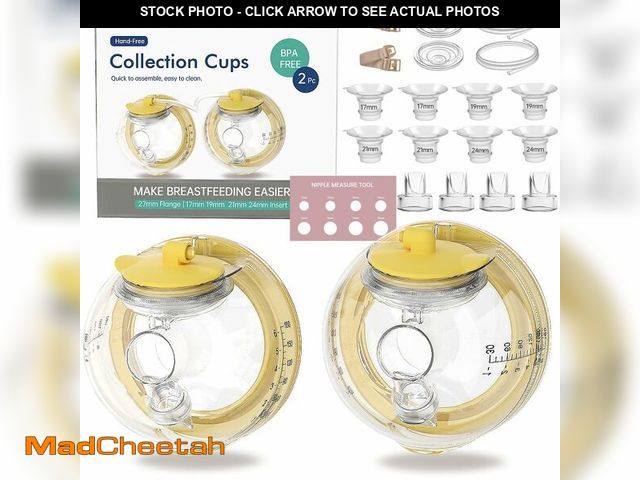 Lot 74-12603483 - Hands-Free Collection Cups Compatible with Spectra S1 S2 S9, Replace Breast Pump Kits Compatible wit...