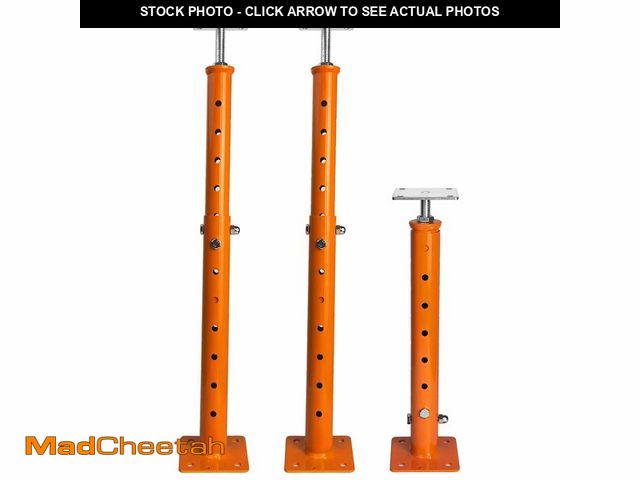 Lot 74-14378314 - Basement Floor Jack House Jacks for Leveling, 18-36" Hight Range, 11023 lbs Max Load Capacity, Adjus...
