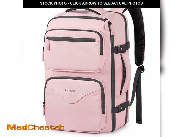 Lot 74-14214131 - Taygeer 18 x 14 x 8 Inches Personal Item Bag, Travel Personal Item Bag with Water Bottle Pocket &amp...