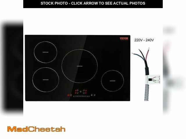 Lot 74-14193299 - VEVOR 30.3 x 20.5 in. Built-in Induction Electric Cooktop in Black Stove Top with 4 Modular Burners ...
