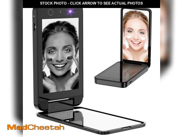 Lot 74-14214804 - Vanexiss UV Camera for Sunscreen Test UV Mirror Sunscreen Camera, 4 Inch Vanity Mirror Rechargeable ...