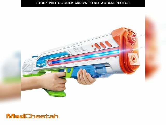 Lot 74-14155397 - ZIFFY Electric Water Gun with LED, Automatic High-Power Squirt Guns for Adults Kids,Long Range, Auto...