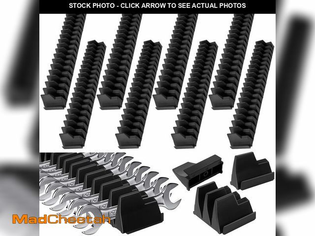 Lot 74-13541488 - Chunful 160 Pcs Modular Wrench Organizer Holder Wrench Tool Organizers Storage Racks Set with Metric...
