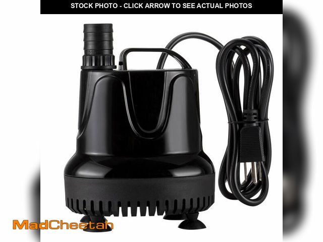 Lot 74-13625989 - hygger 1060 GPH Quick Water Change Aquarium Pump Submersible Fountain Water Pump Fish Tank Pond Drai...