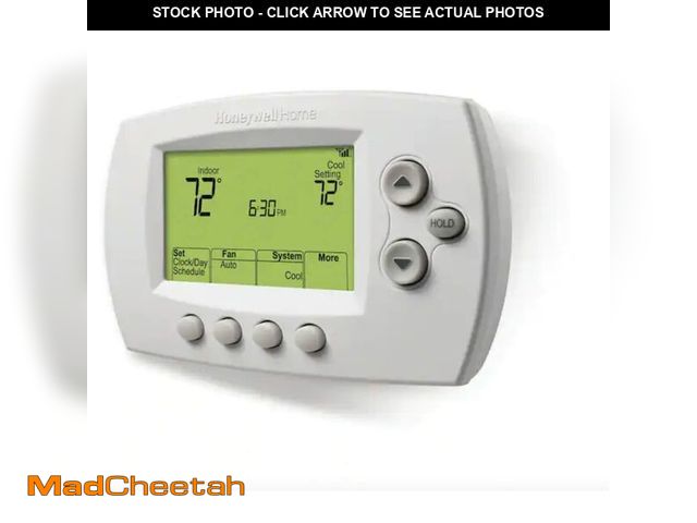 Lot 74-12603716 - Honeywell Home RTH6580WF Wi-Fi 7-Day Programmable Thermostat, White - USED