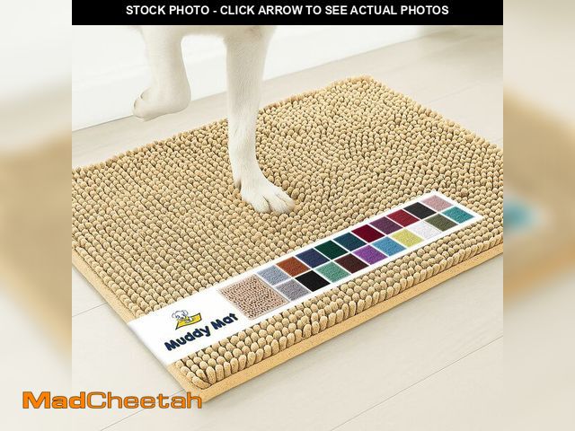 Lot 74-13546279 - Muddy MatÃÂ® | Super Absorbent Door Mat Indoor, Microfiber Quick Dry Chenille Entryway Rug, Non-Sli...