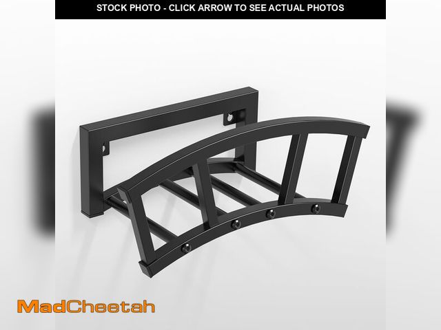 Lot 74-14212034 - OLV Garden Hose Holder Wall Mounted, Outdoor Heavy Duty Metal Water Hose Holder Hanger Holds 125-ft ...