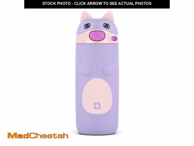 Lot 74-14058978 - Ello Ellies 12oz Vacuum Insulated Stainless Steel Kids Water Bottle with Straw and Built-in Carrying...
