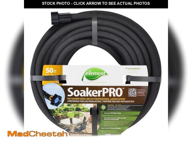 Lot 74-14440095 - SoakerPro 3/8 in. x 50 ft. Soaker Water Hose - UNUSED