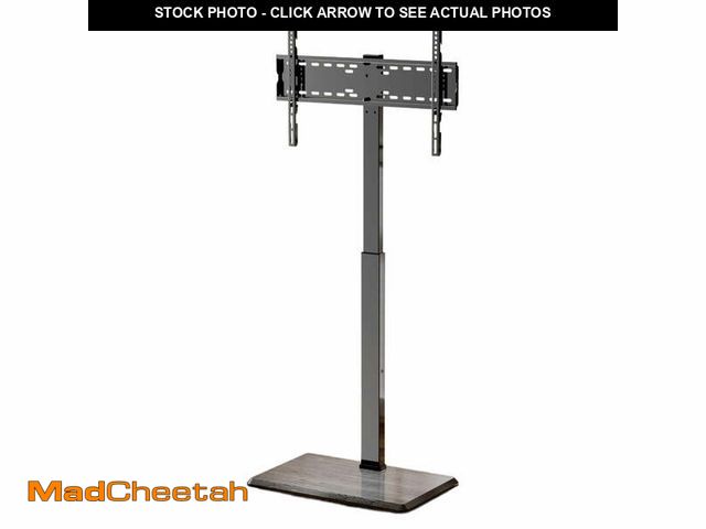 Lot 74-14438895 - Universal Floor TV Stand,TV Floor Mount Stand for 32-75 inch TV up to 110 lbs, Swivel and Height Adj...