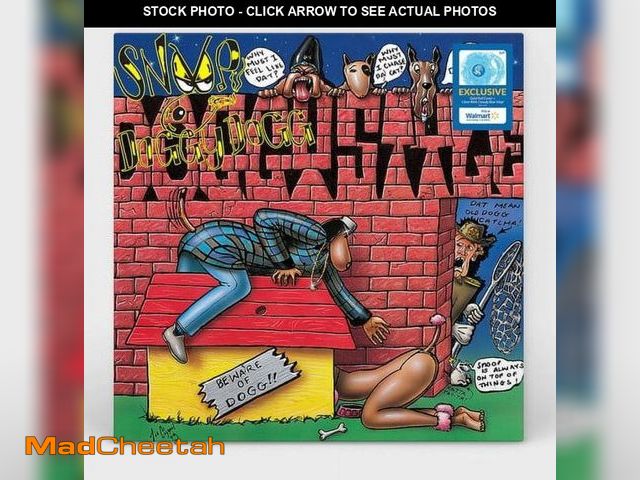 Lot 74-12536575 - Snoop Doggy Dogg - Doggystyle (Walmart Exclusive Gold Foil Cover + Clear w/Cloudy Blue Vinyl) - Rap ...