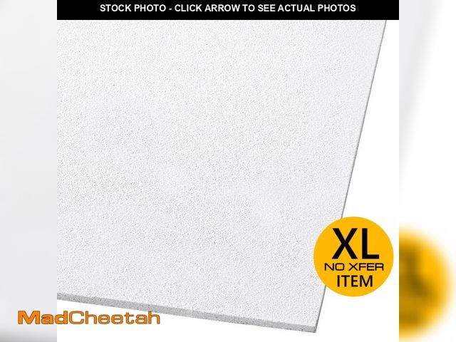 Lot 74-14589841 - (SOME WATER DAMAGE) (PALLET OF 12 CASES) Sahara 2 ft. x 2 ft. Lay-in Ceiling Tile ( 768 sq. ft. / Ca...