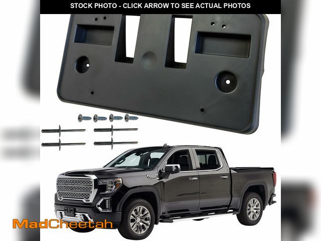 Lot 74-14382249 - KYYET Front Bumper License Plate Frame Mounting Bracket Holder Compatible with GMC Sierra 1500 2019 ...