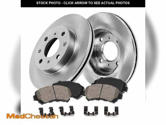 Lot 74-13780763 - Callahan Brake Parts Brake Kit for Ford Fiesta 2014-2019 Front Replacement Brake Rotors with Ceramic...