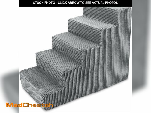 Lot 74-13331257 - Best Pet Supplies Dog Stairs for Small Dogs &amp; Cats, Foam Pet Steps Portable Ramp for Couch Sofa ...