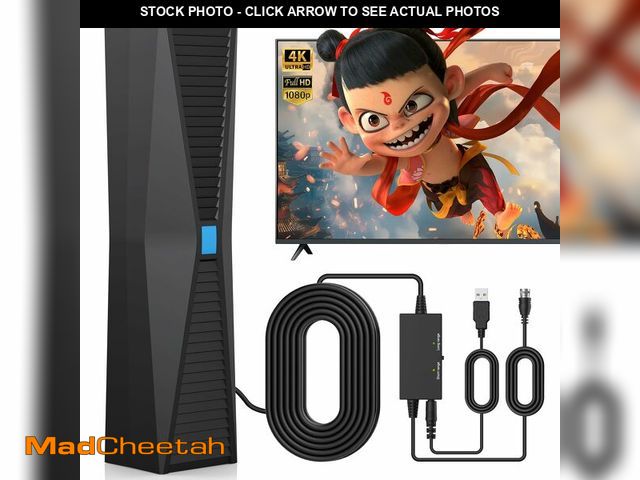 Lot 74-12873108 - 2025 Antenna for Smart TV for Local Channels,TV Antenna Indoor for Long Range Reception, Digital Ant...