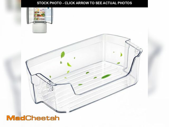 Lot 74-14049731 - Kravion WR71X38307 Refrigerator Door Shelf Bin Compatible with GE Refrigerators GFE26JYMNFFS, GNE27J...