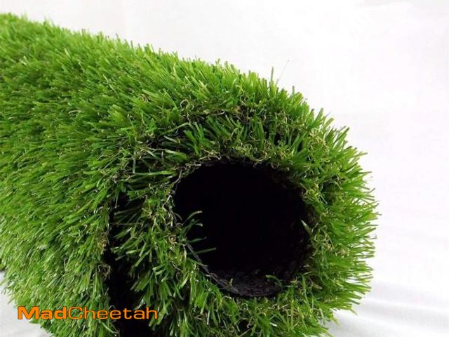 Lot 74-12430711 - Realistic Deluxe Artificial Grass Synthetic Thick Lawn Turf Carpet (7 FT x 15 FT (105 Square FT)) - ...
