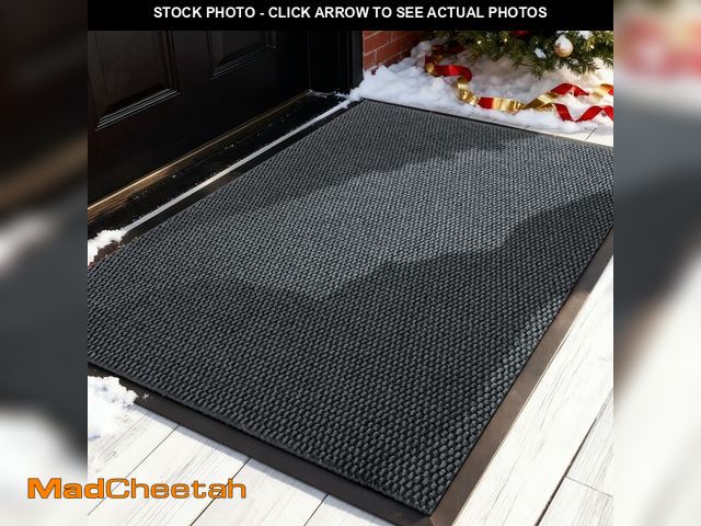 Lot 74-12805623 - Yimobra Doormat Outdoor Indoor Entrance 36 x 24, All-Season All-Weather Front Door Mat, 100% Waterpr...