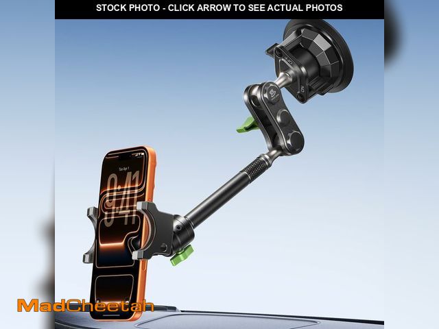 Lot 74-14150065 - MAGIC JOHN Car Phone Holder, Ultra-Durable Mteal Phone Holders for Your Car, 360ÃÂ° Rotation Cell P...