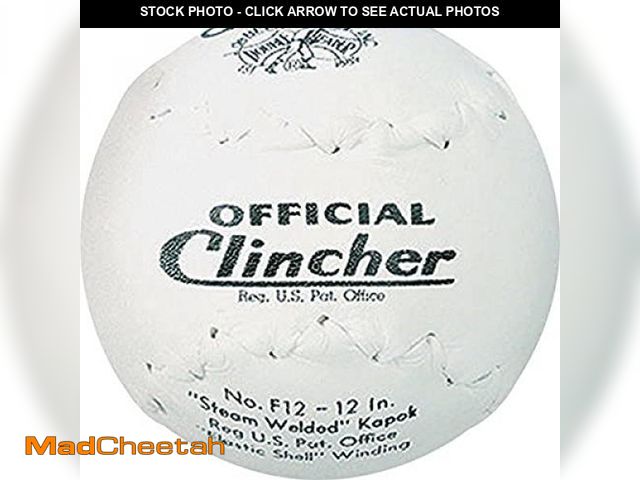 Lot 74-12211169 - Worth | deBeer CLINCHER Softballs | 12" | F12 | 12 Count - UNUSED