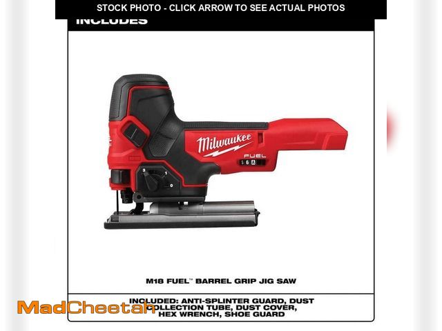 Lot 74-13613903 - Milwaukee M18 FUEL 18V Lithium-Ion Brushless Cordless Barrel Grip Jig Saw (Tool Only) - UNUSED