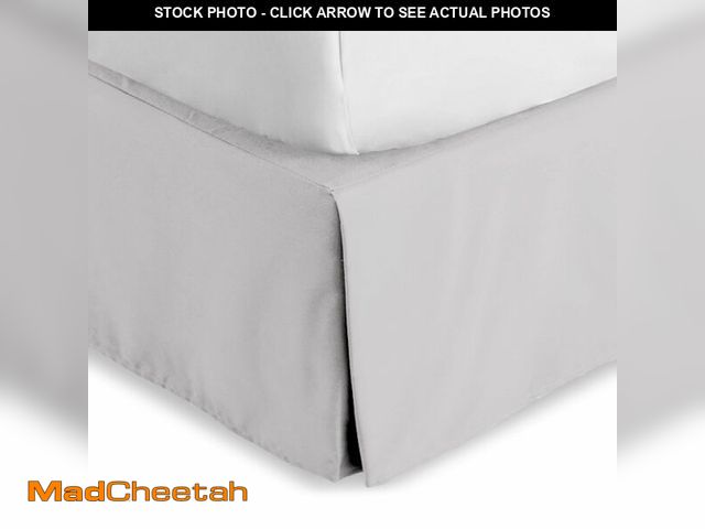 Lot 74-13622298 - Bare Home Twin XL Bed Skirt - 15-Inch Tailored Drop Easy Fit - Bed Skirt for Twin Extra Long Beds - ...