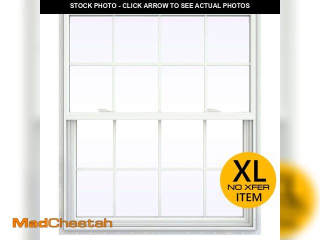 Lot 74-14327892 - 40 in. x 70 in. V-2500 Series White Vinyl DOUBLE Hung Window - UNUSED