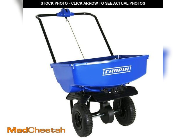 Lot 74-12682272 - Chapin 70 lbs. Residential Broadcast Ice Melt and Salt Spreader - UNUSED