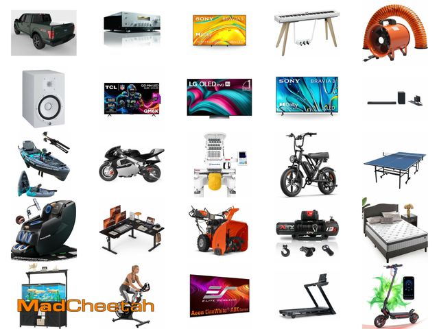 MadCheetah Holland - Overstock, Returns - Home Furnishings, Sports Equipment, Tools and Home Improvement - February 5, 2026