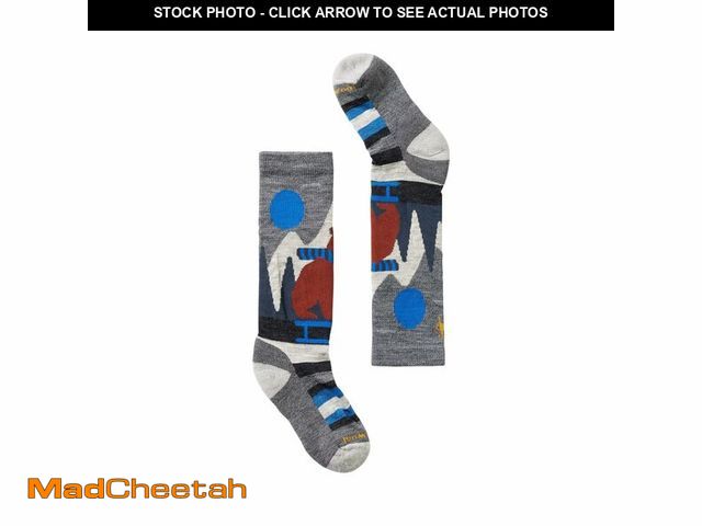 Lot 74-14272412 - Smartwool Unisex Kids' Ski Light Cushion Sleigh Bear Over The Calf Socks (Toddler/Little Kid/Big Kid...
