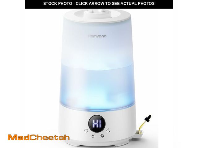 Lot 74-12701754 - Homvana 3.6L Cool Mist Humidifiers for Bedroom, Large Room, Home, Whole House, Office, Living Room, ...