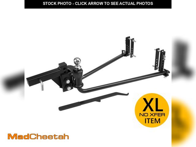 Lot 74-13782994 - SKYSHALO Weight Distribution Hitch, 8000 lbs. Max Towing and 800 lbs. Max Tongue, Weight Distributin...