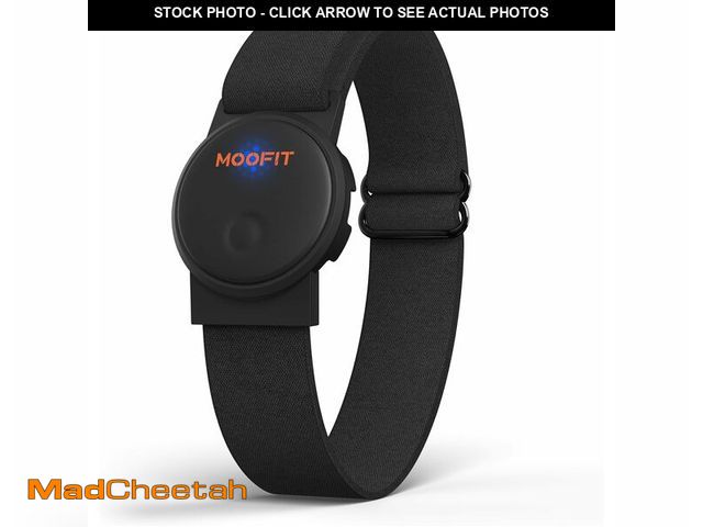 Lot 74-14358426 - moofit Heart Rate Monitor Armband, IP67 Waterproof, Support Bluetooth/ANT+, Rechargeable Optical Hea...